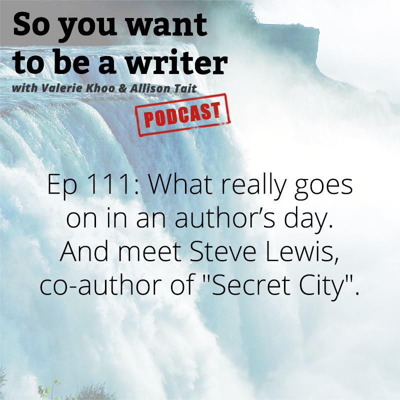 WRITER 111: Meet Steve Lewis, co-author of 'Secret City'