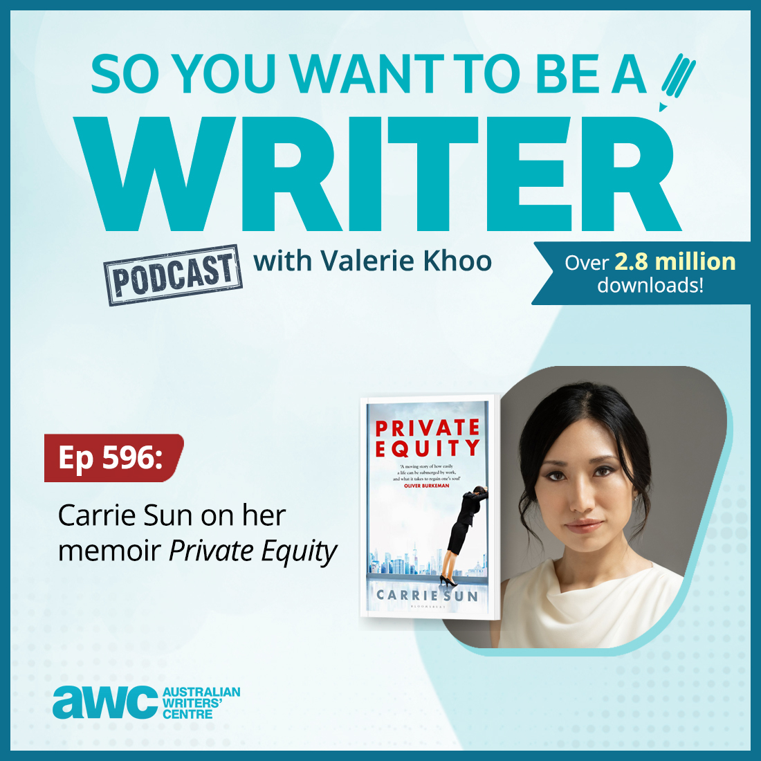 WRITER 596: Carrie Sun on her memoir ’Private Equity’