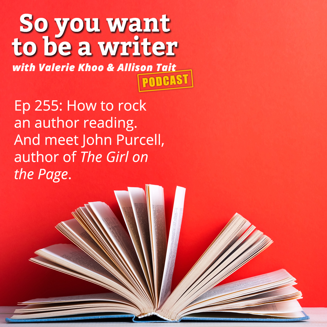 WRITER 255: Meet John Purcell, author of ‘The Girl on the Page’.