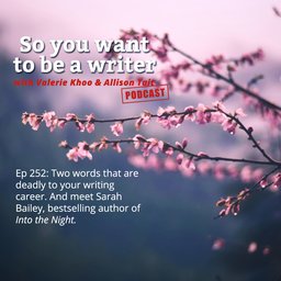 WRITER 252: Meet Sarah Bailey, bestselling author of ‘Into the Night’.