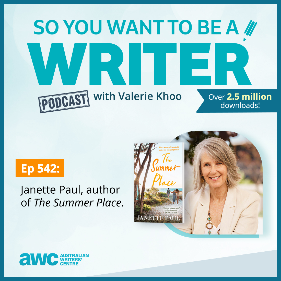 WRITER 542: Janette Paul, author of The Summer Place