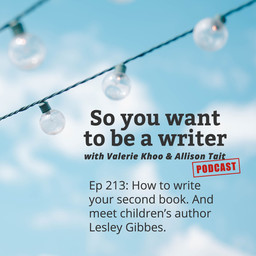 WRITER 213: Meet children's author Lesley Gibbes, writer of 'Bouncing, Bouncing Little Joeys'