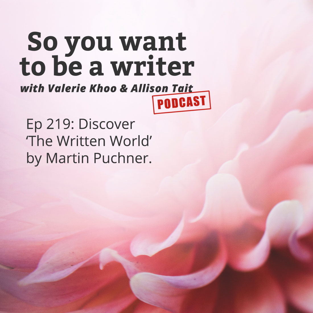 So You Want to be a Writer