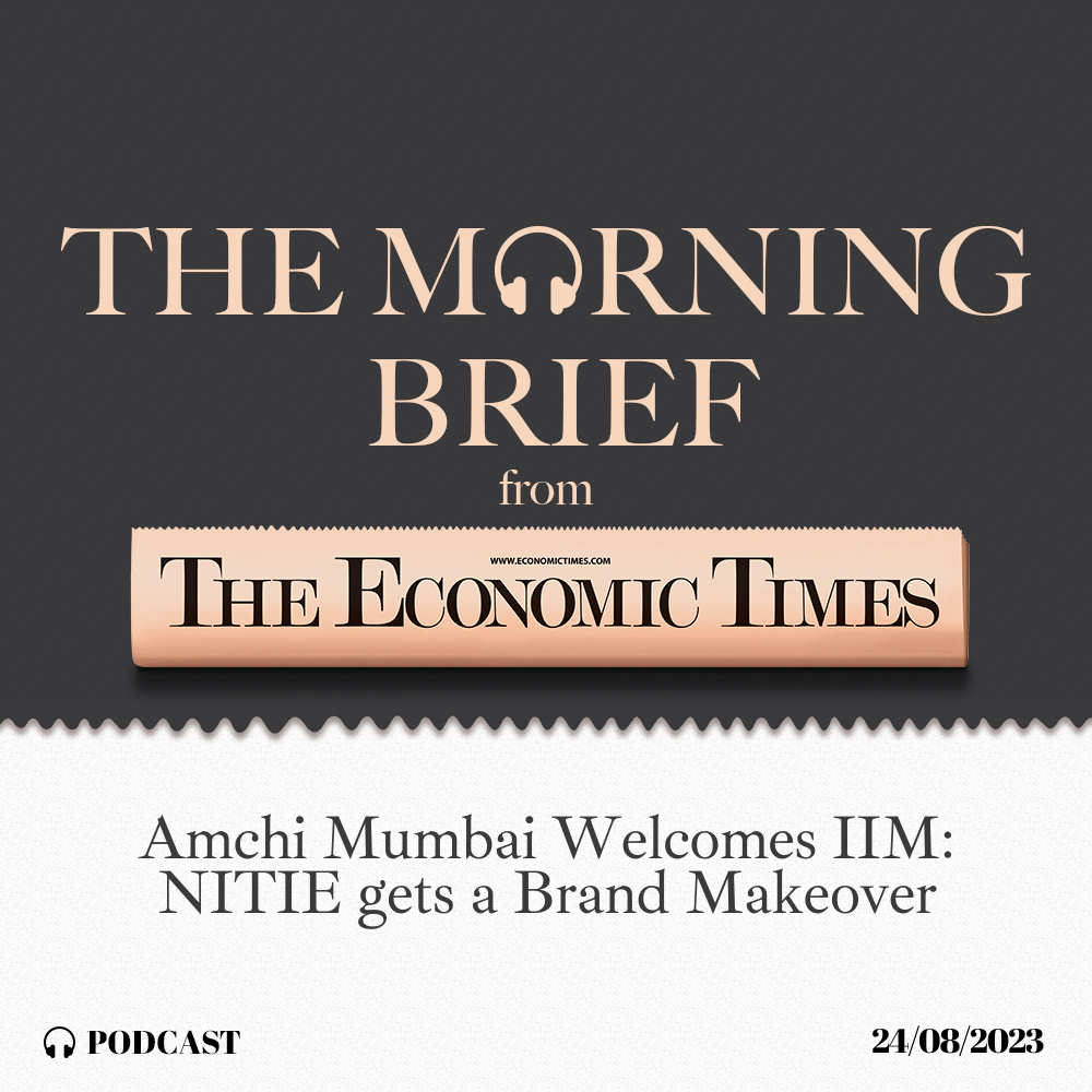 Amchi Mumbai Welcomes IIM: NITIE Gets a Brand Makeover