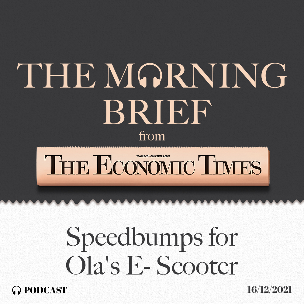 Speedbumps for Ola's E- Scooter