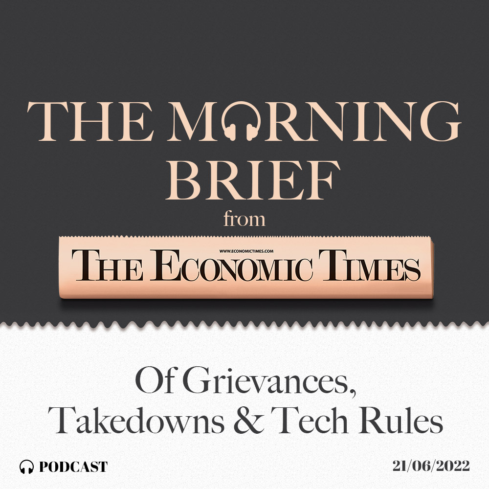Of Grievances, Takedowns & Tech Rules