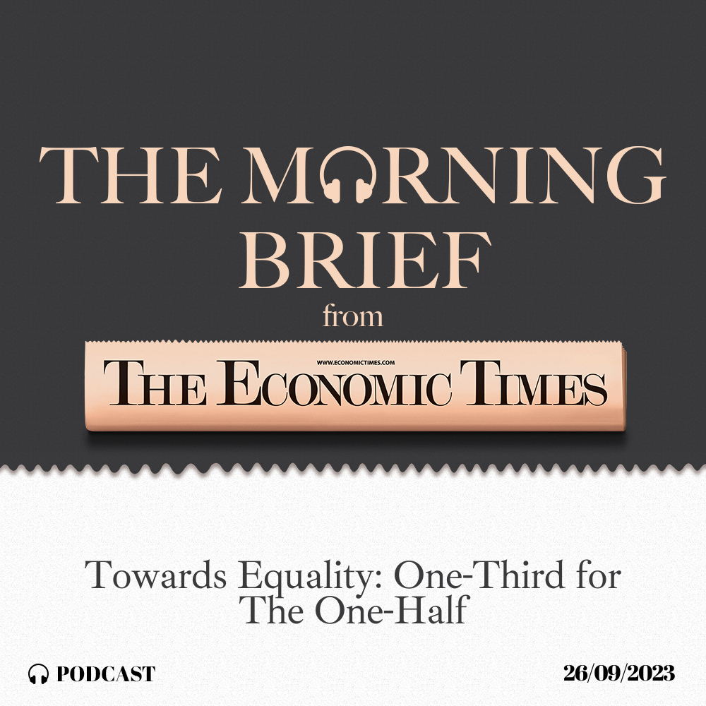 Towards Equality: One-Third for The One-Half
