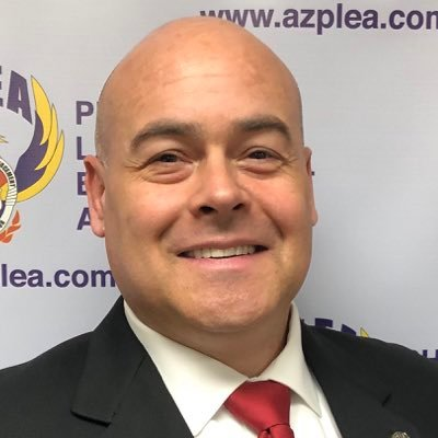 Britt London, President of the Phoenix Law Enforcement Association