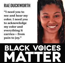 Introducing Rae Duckworth - one of the next great leaders of the Black Lives Matter movement