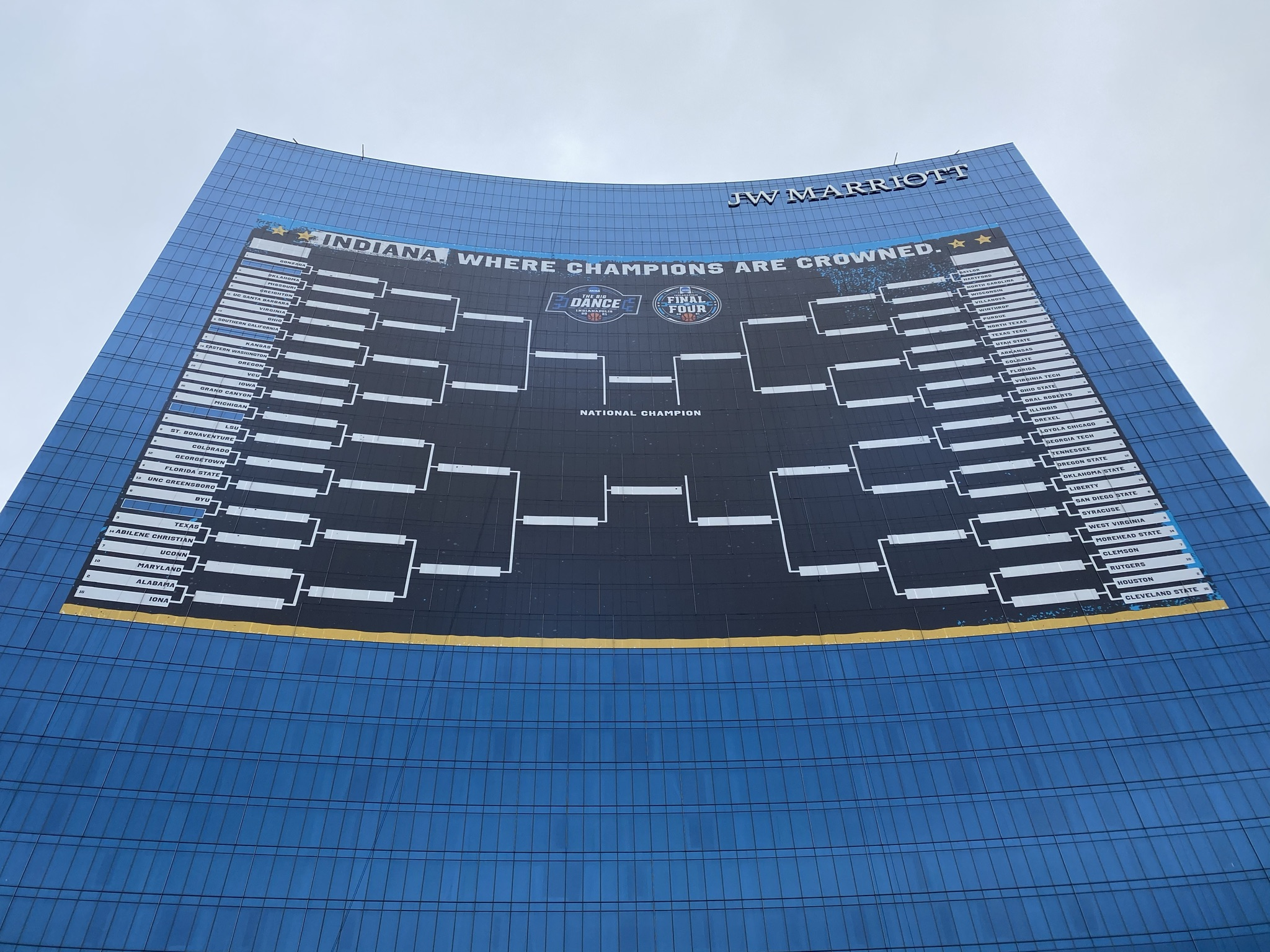Checking in from Indianapolis, home to the 2021 NCAA Tournament