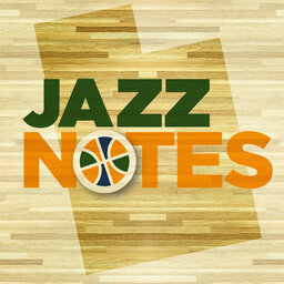 Alex Kirry and Scott Mitchell in Houston for Jazz Game 2