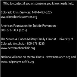 Mile High Magazine 04/28/19 Special Program for Suicide Awareness  and Mental Health in Colorado