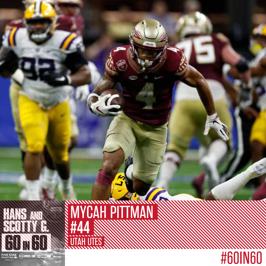 60 in 60 - #44 - Mycah Pittman - Utah WR
