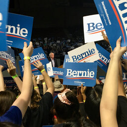 Sen. Bernie Sanders rallies in Phoenix