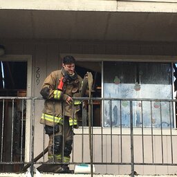 2 New Year's Day fires burn in same apartment complex