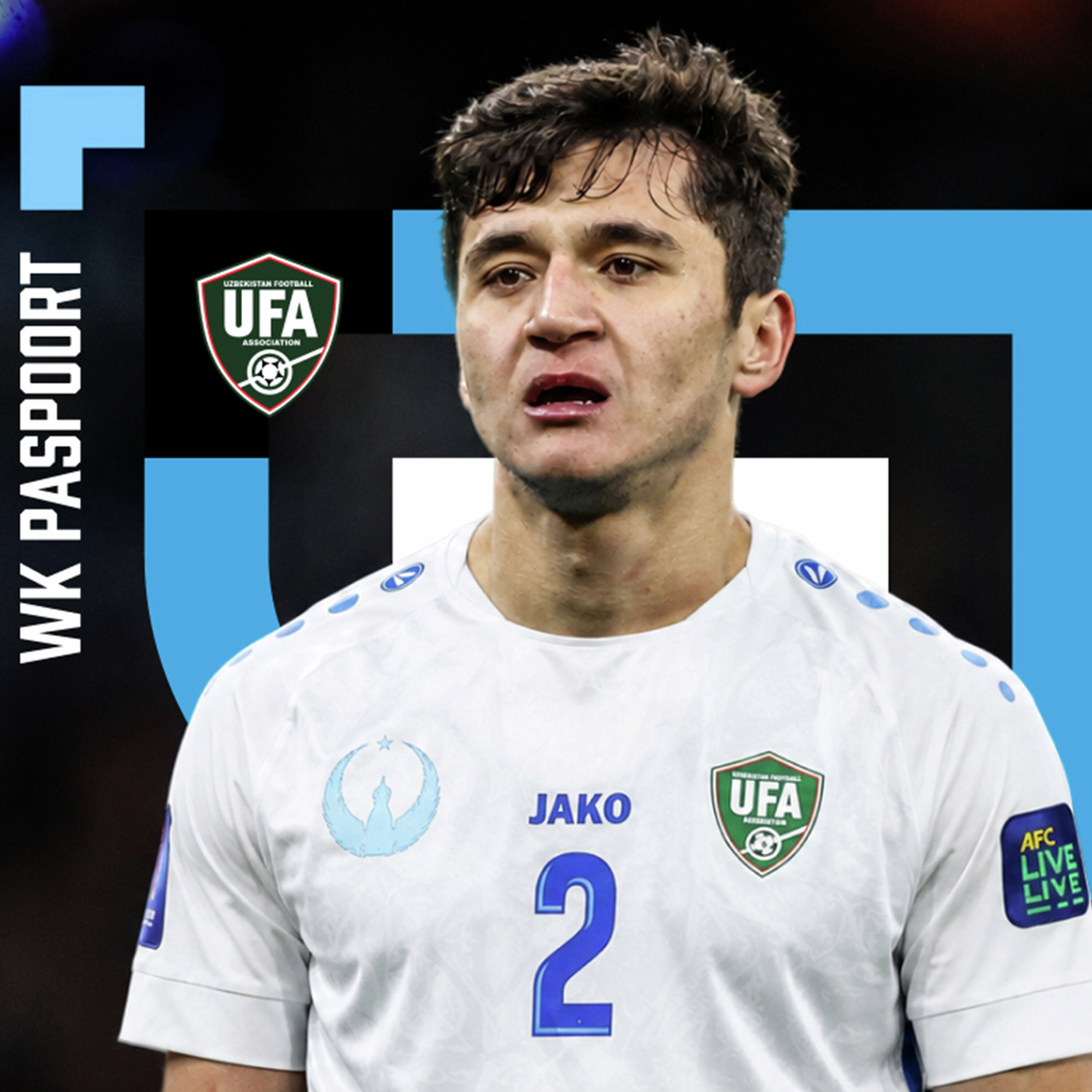 WK Paspoort Oezbekistan: Oezbeekse verdediger in de basis bij Manchester City?!