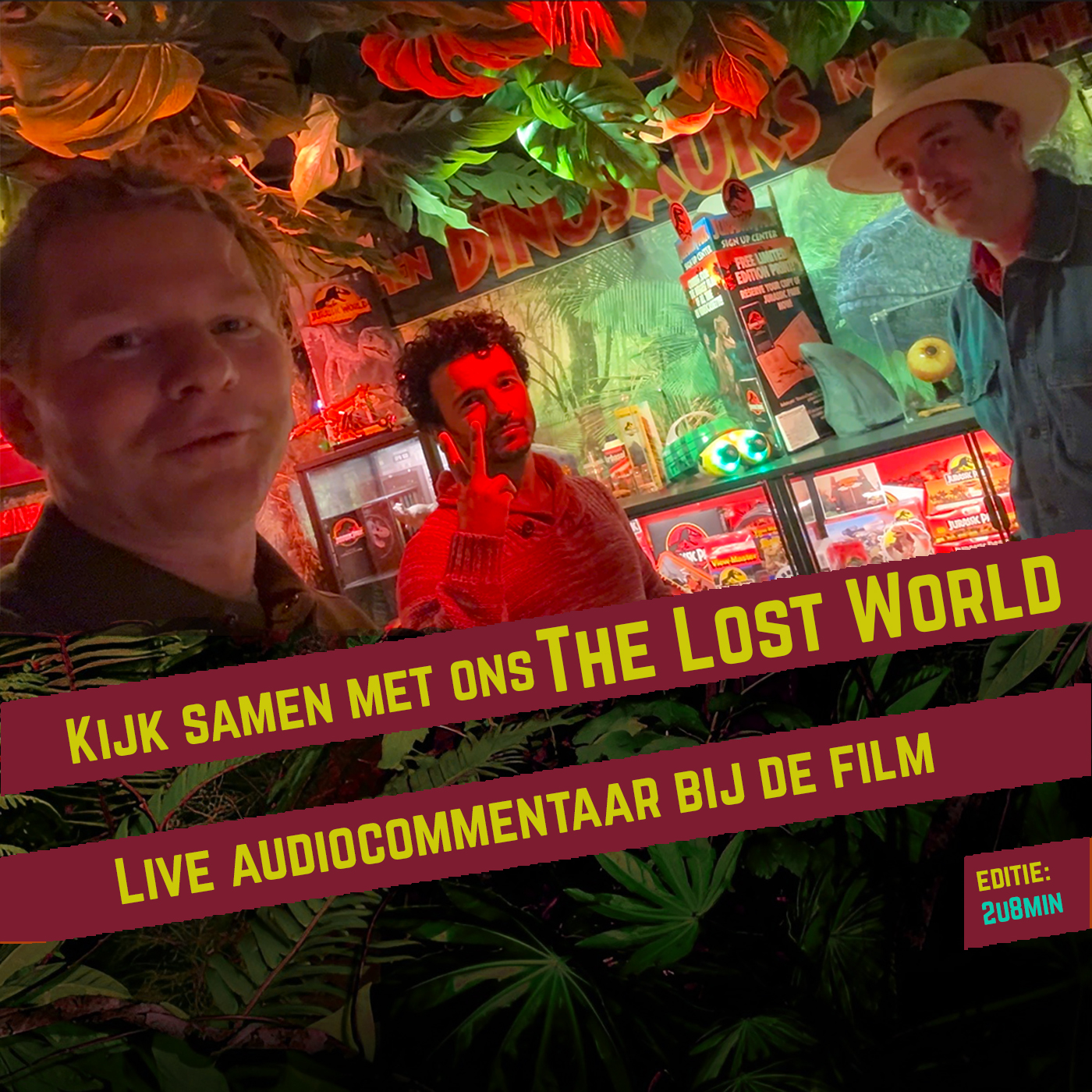 Kijk samen met ons THE LOST WORLD - Jurassic Park 2 - live audiocommentaar bij de film