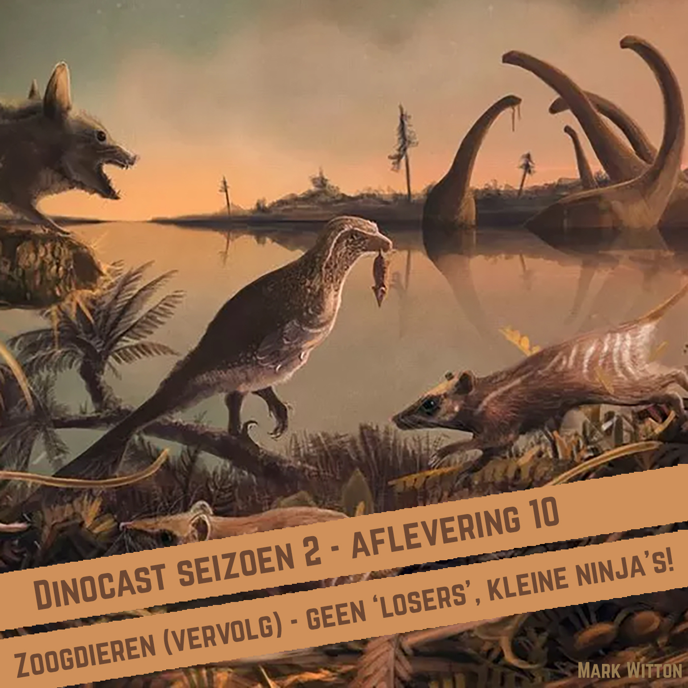 Dinocast - de dinosauriër podcast met Maarten van Rossem en Gijs Rademaker