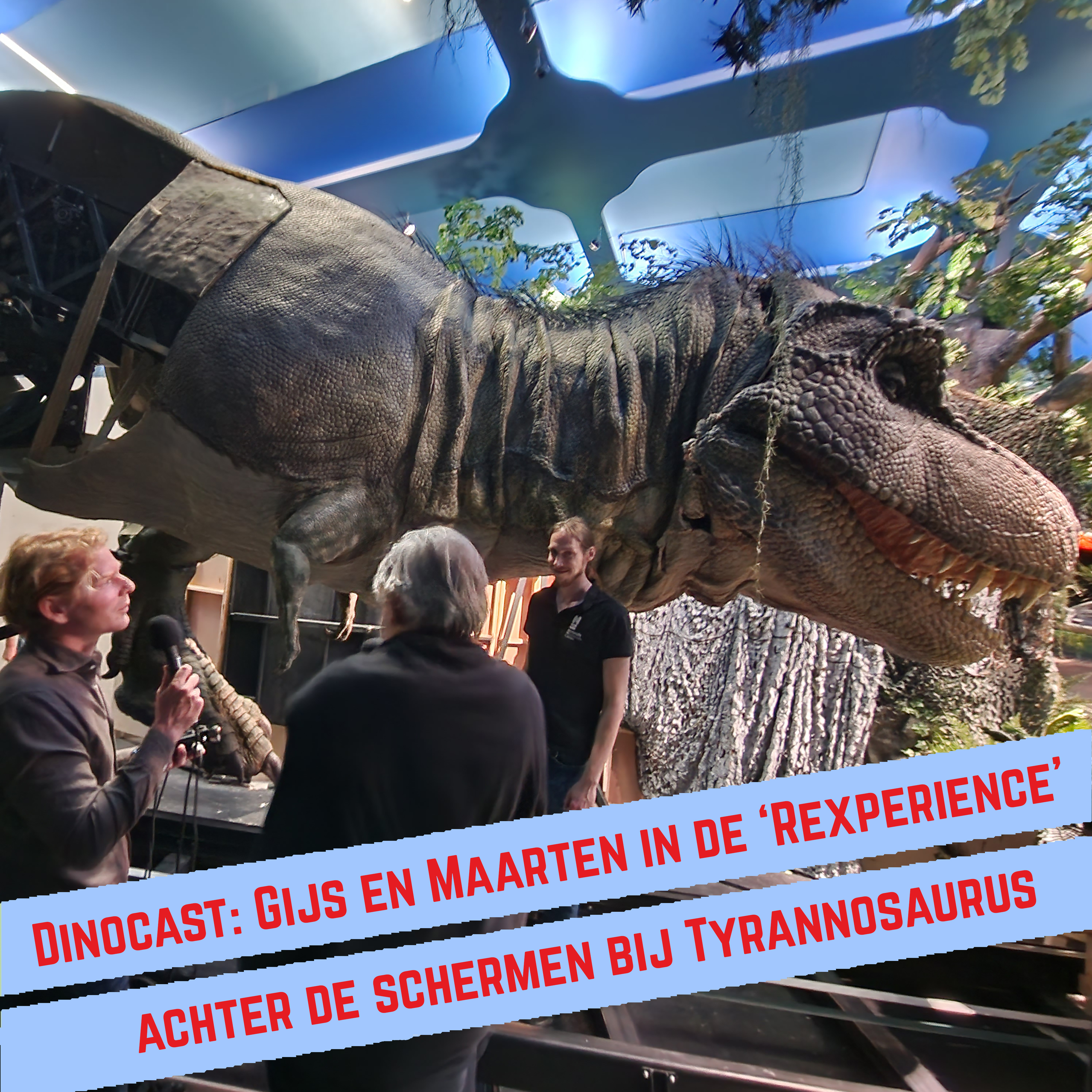 Dinocast - de dinosauriër podcast met Maarten van Rossem en Gijs Rademaker