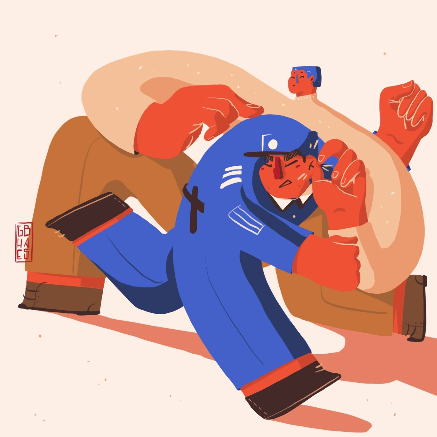 Filip worstelt met de sterke arm der wet episode artwork