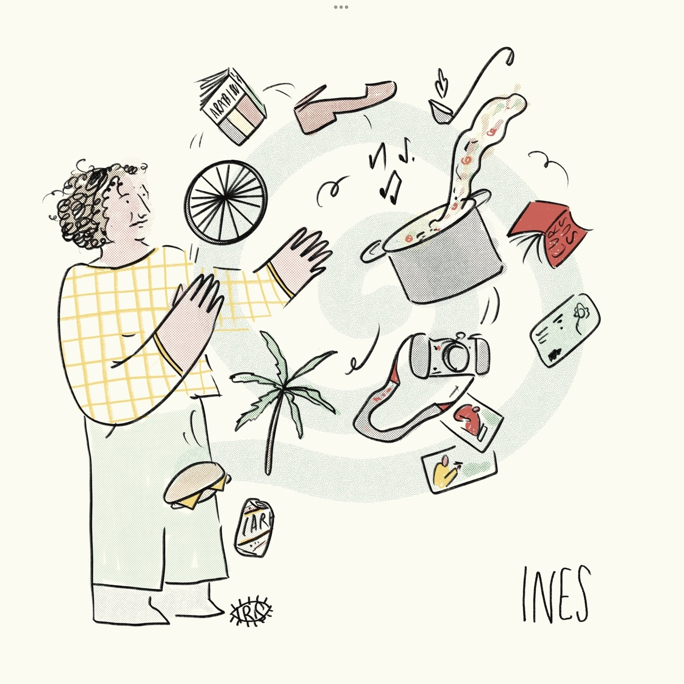 Ines, een Cara pils en een sandwich met kaas episode artwork