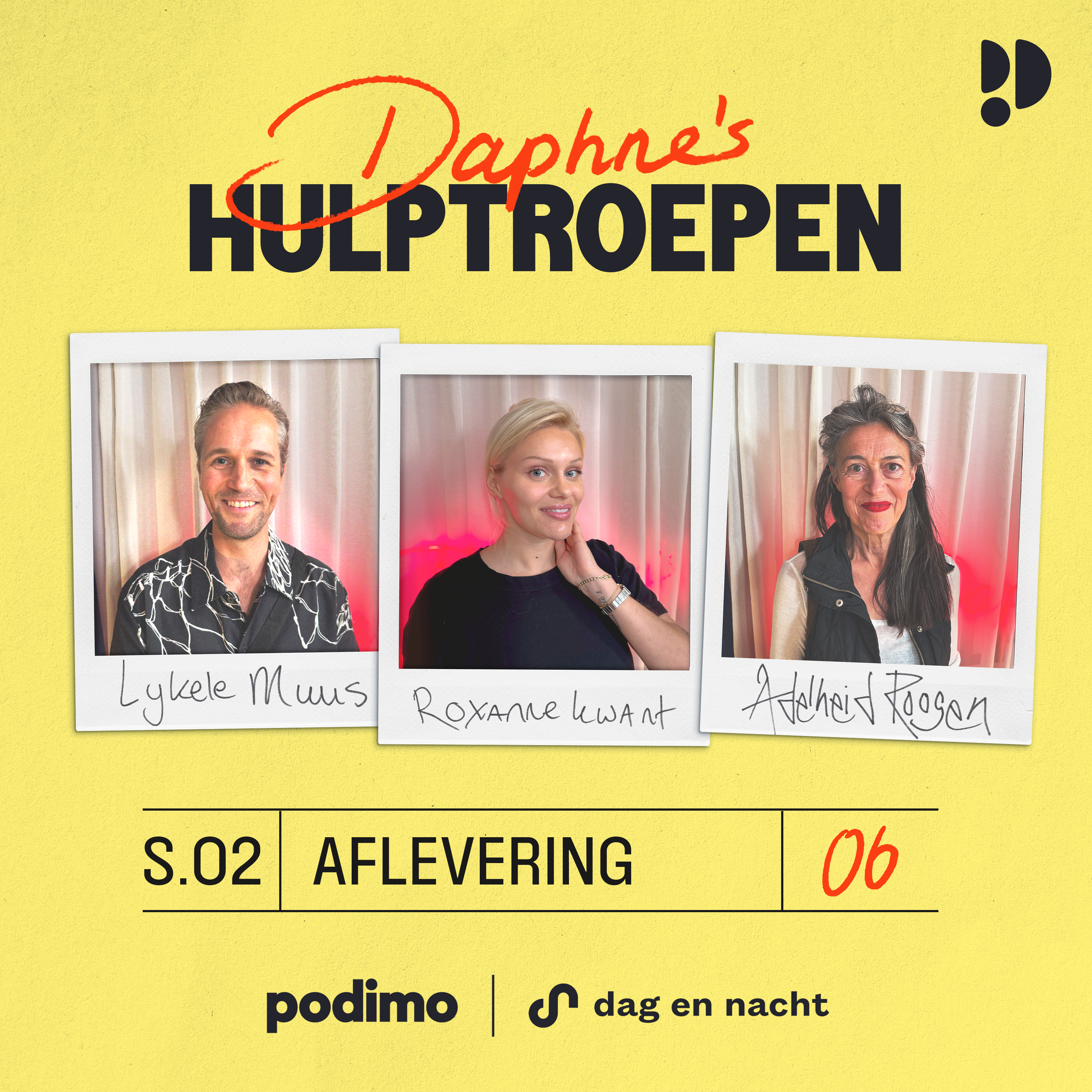 Adelheid Roosen, Lykele Muus en Roxanne Kwant