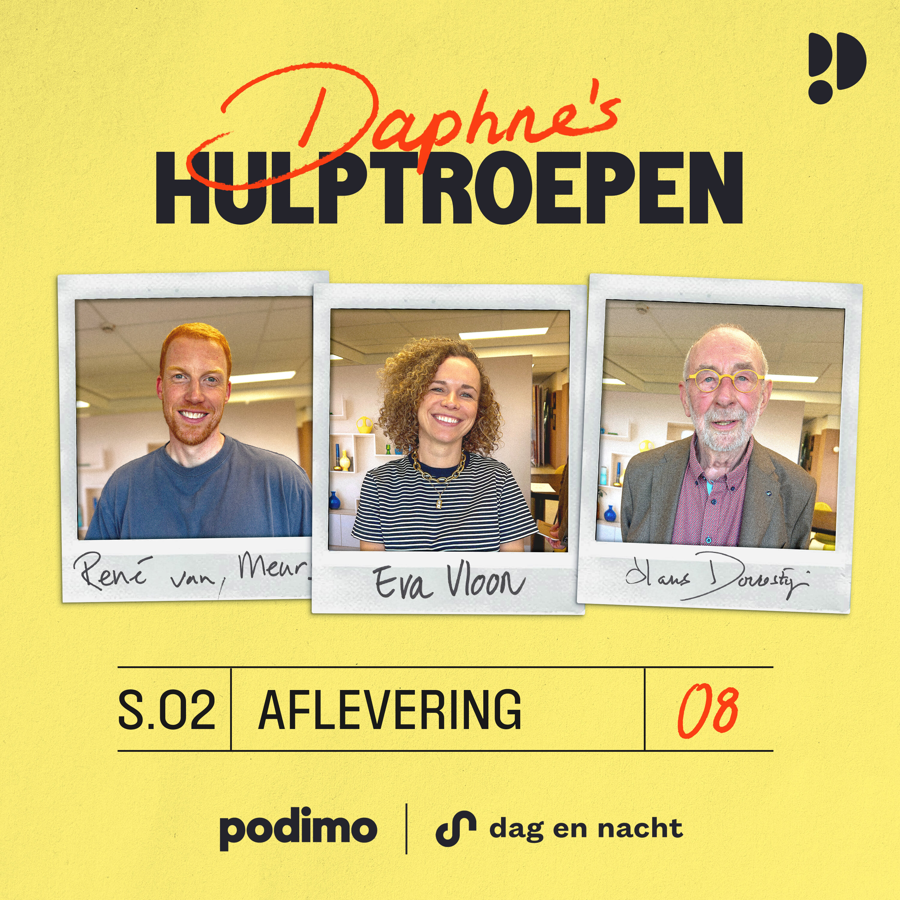 Hans Dorrestijn, René van Meurs en Eva Vloon Hans Dorrestijn, René van Meurs en Eva Vloon