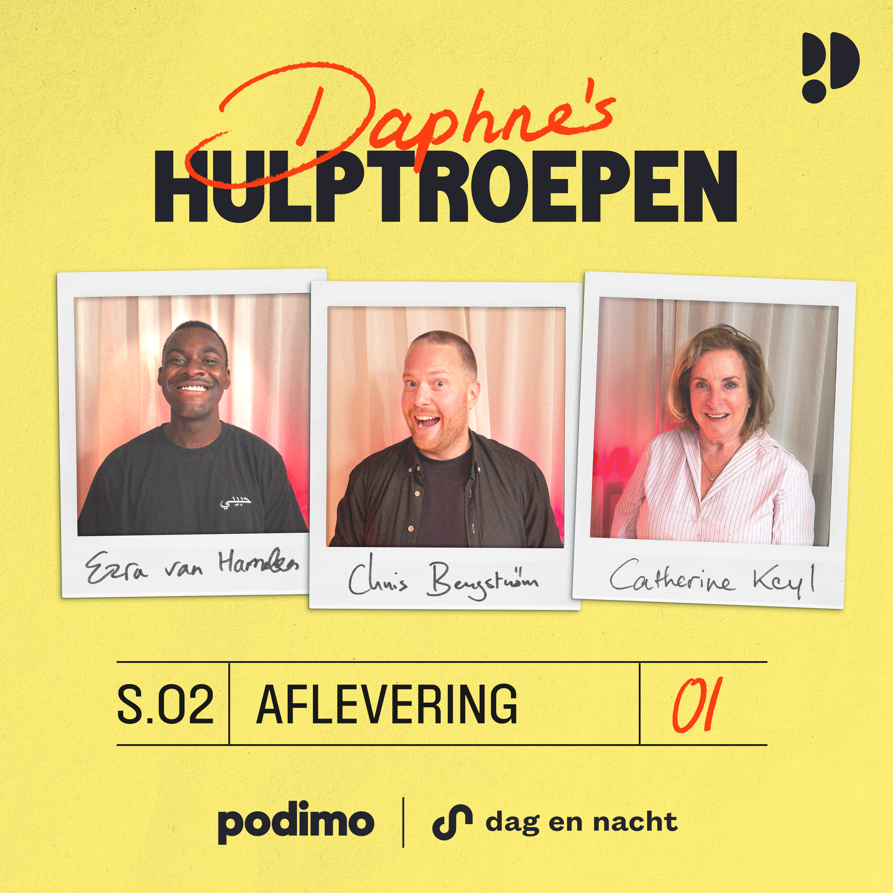 Catherine Keyl, Chris Bergström en Ezra van Hamelen
