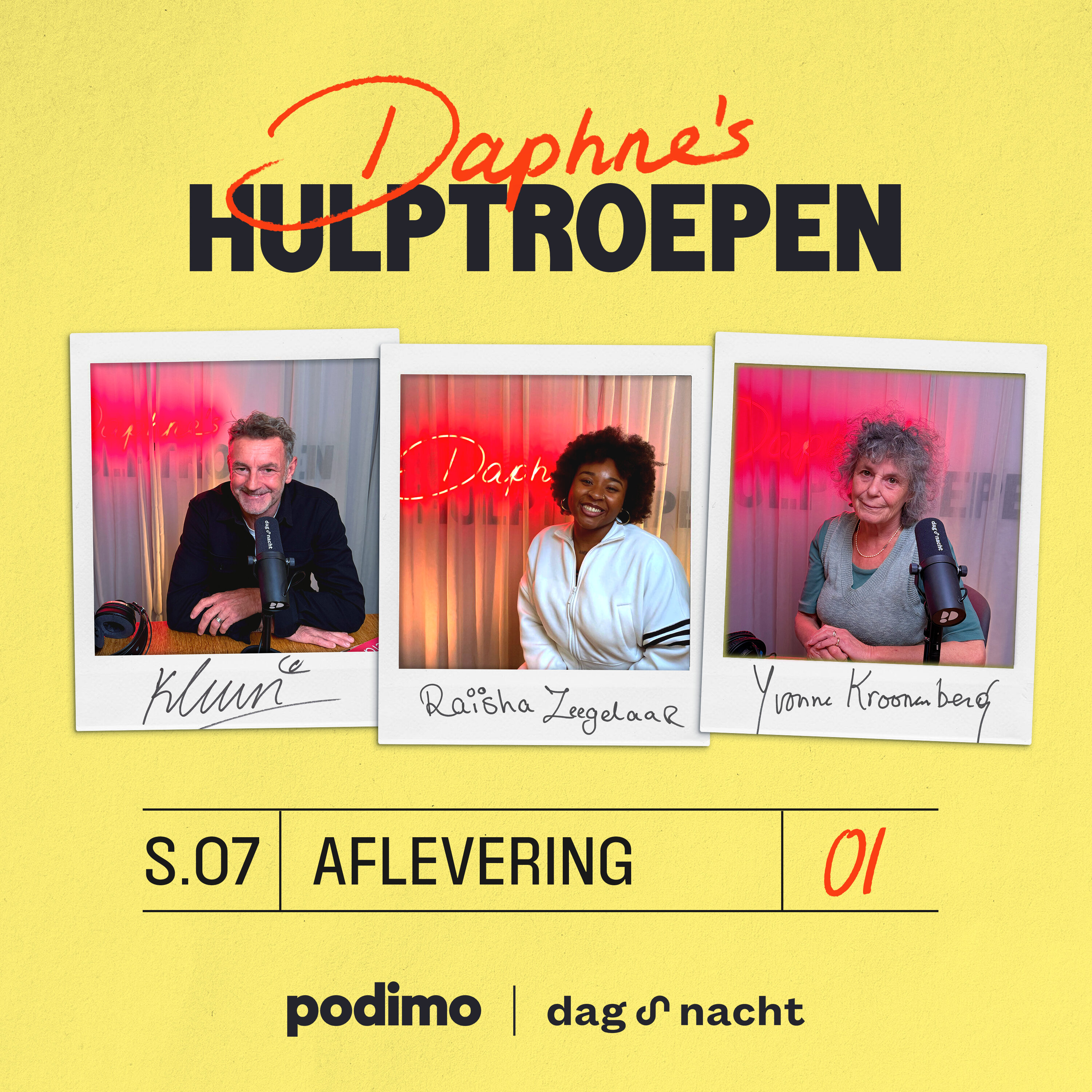 Raïsha Zeegelaar, Kluun en Yvonne Kroonenberg
