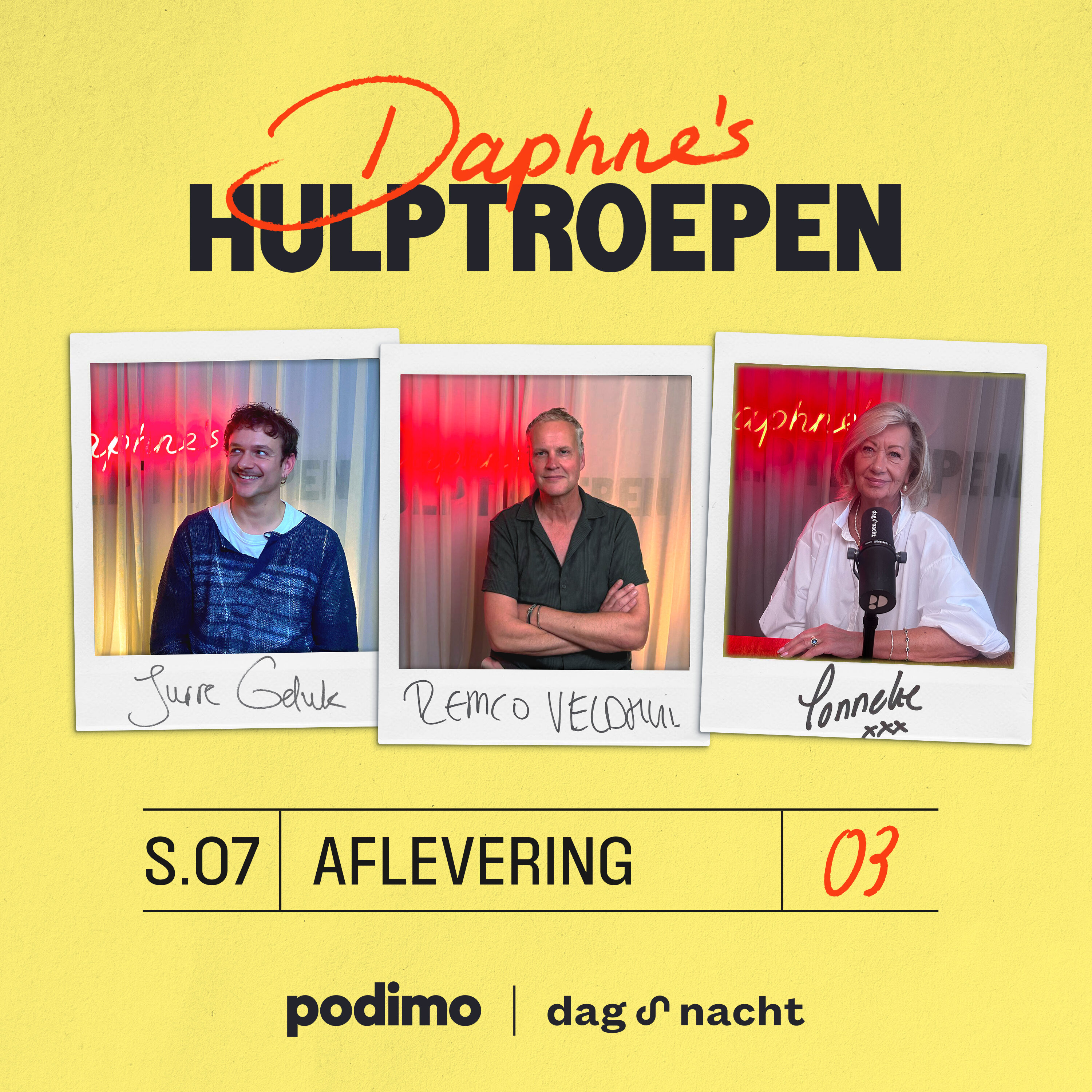 Jurre Geluk, Remco Veldhuis en Tonneke Veldhuizen