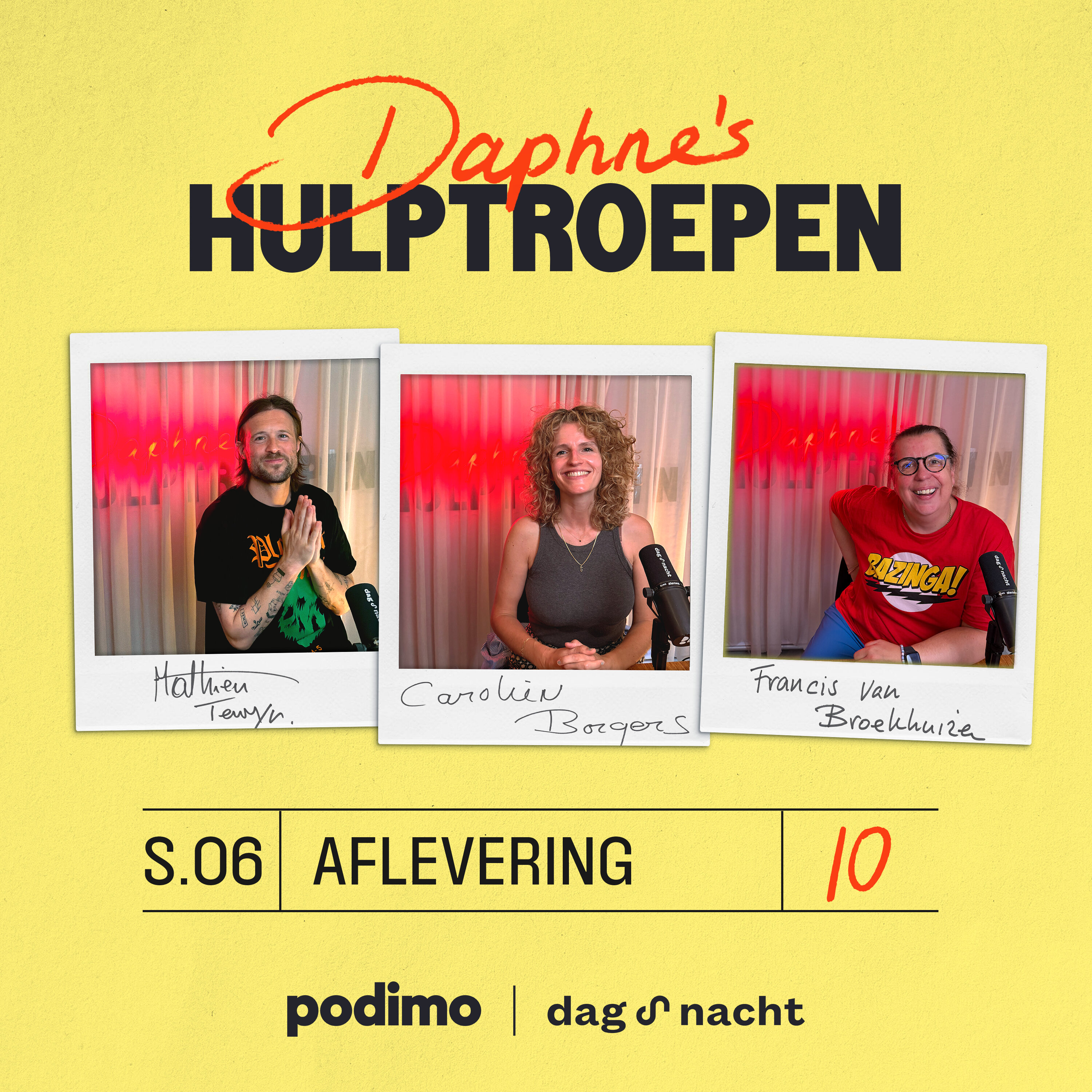 Mathieu Terryn, Carolien Borgers en Francis van Broekhuizen