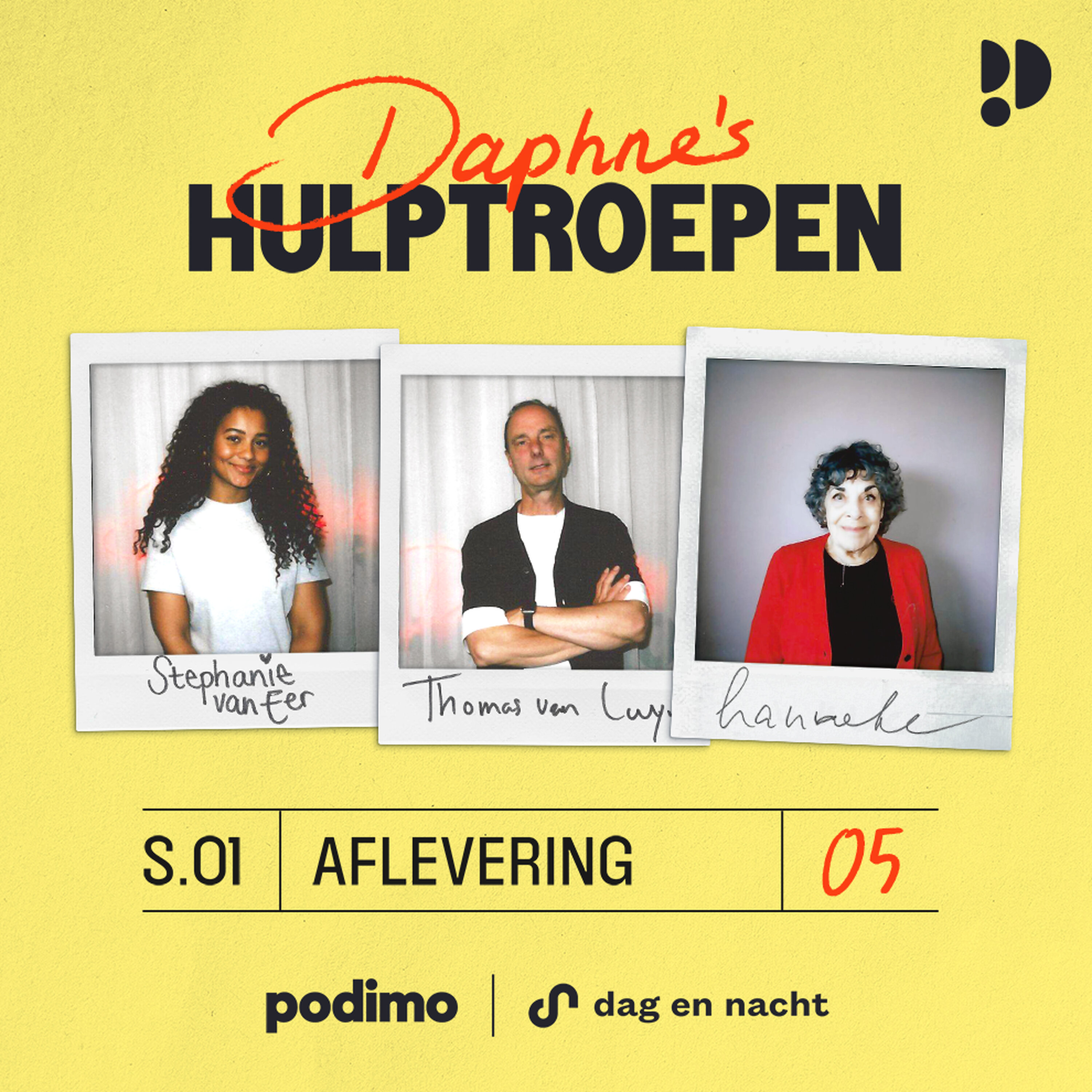 Thomas van Luyn, Hanneke Groenteman en Stephanie van Eer