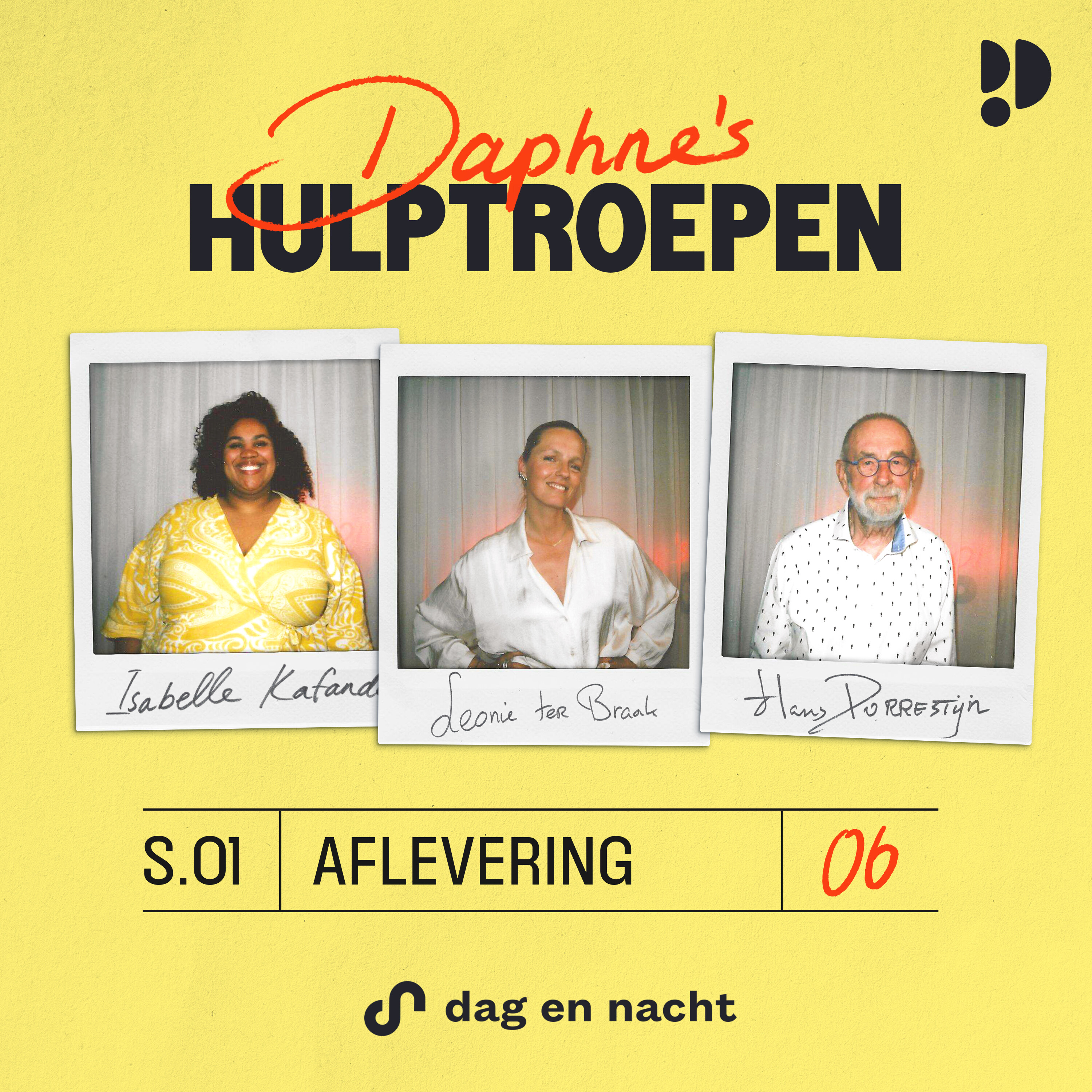 Leonie ter Braak, Isabelle Kafando en Hans Dorrestijn