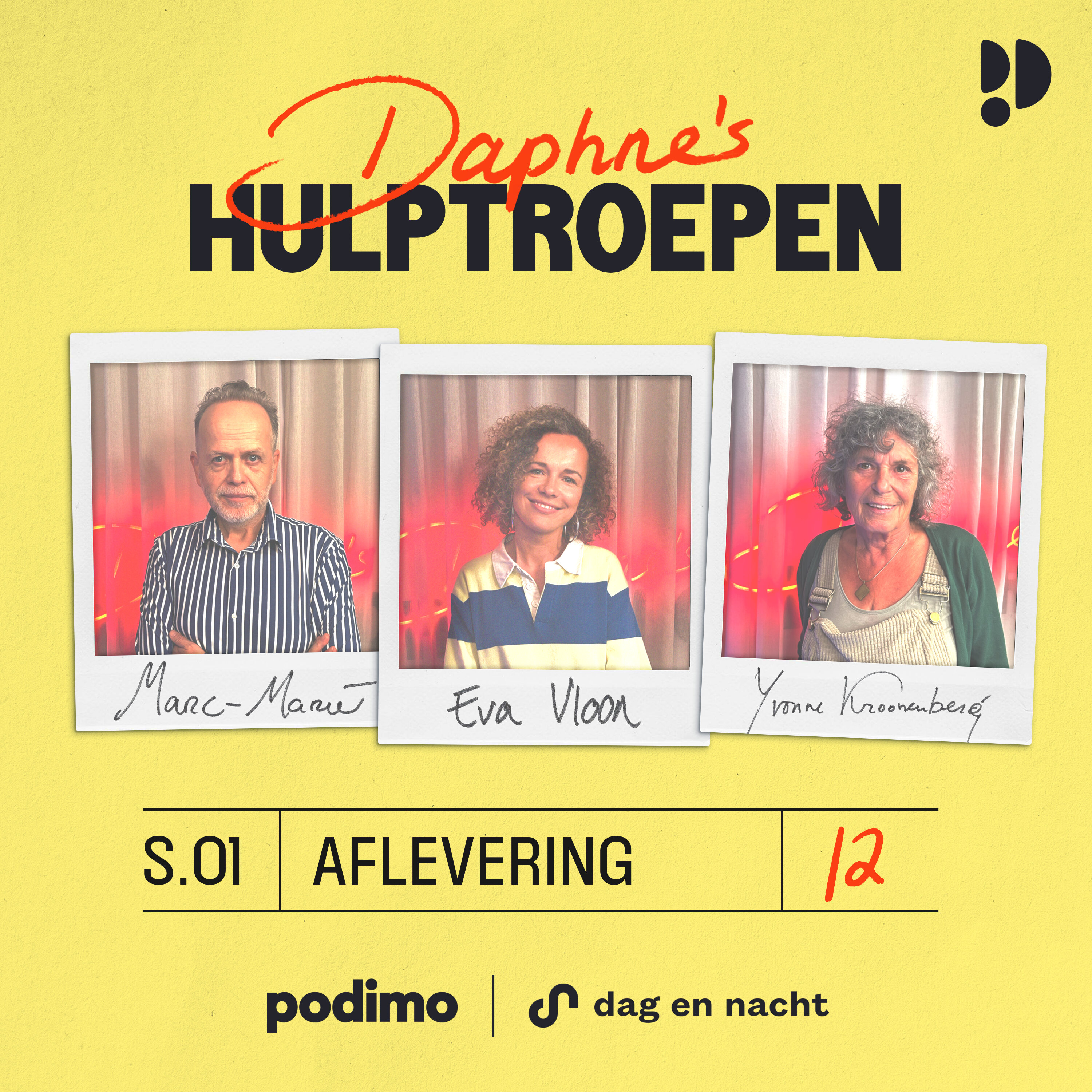 Marc-Marie Huijbregts, Yvonne Kroonenberg en Eva Vloon