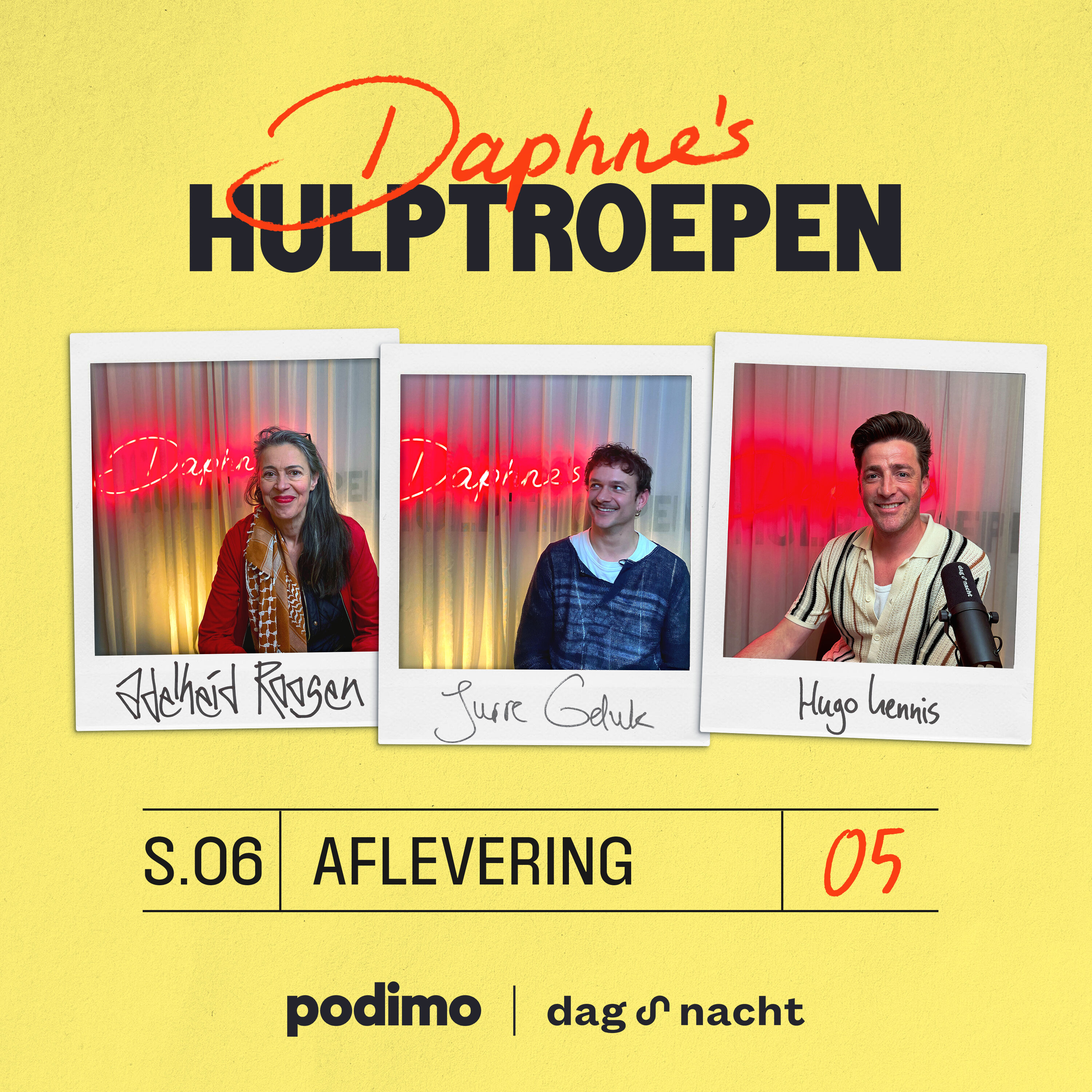 Adelheid Roosen, Jurre Geluk en Hugo Kennis