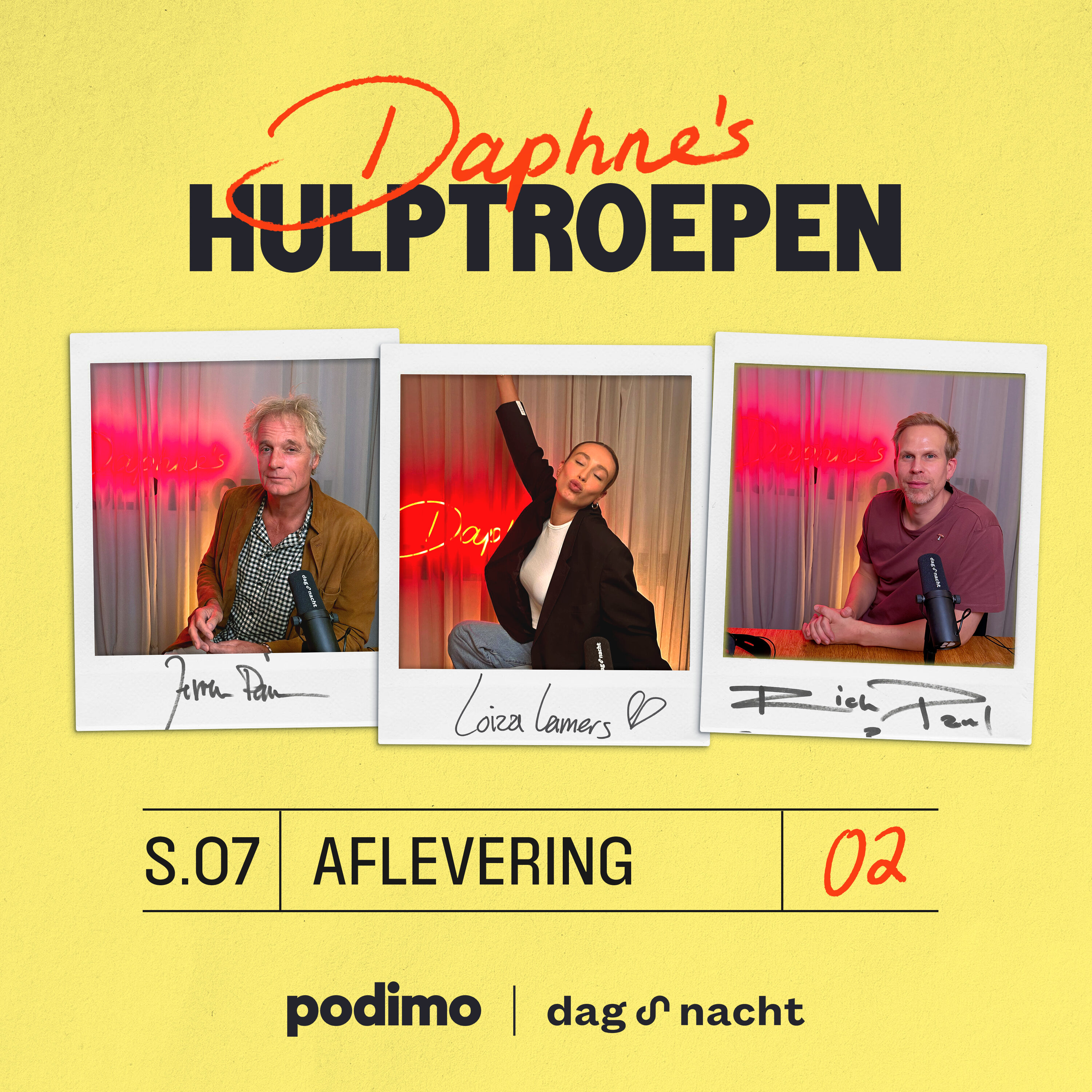 Jeroen Pauw, Rick Paul van Mulligen en Loiza Lamers