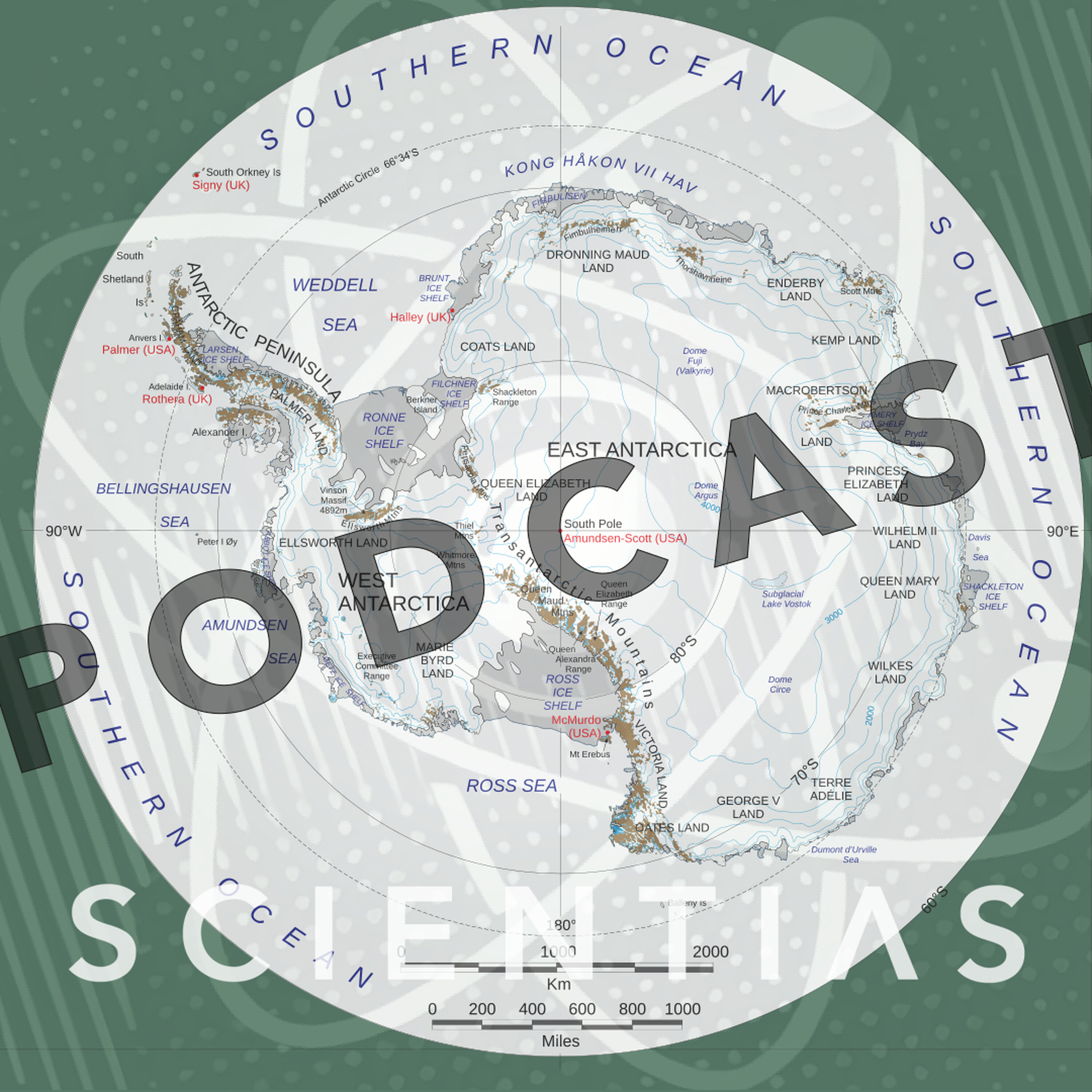Antarctica en hoe maak je een computer deel 5 - Scientias Podcast 63 episode artwork