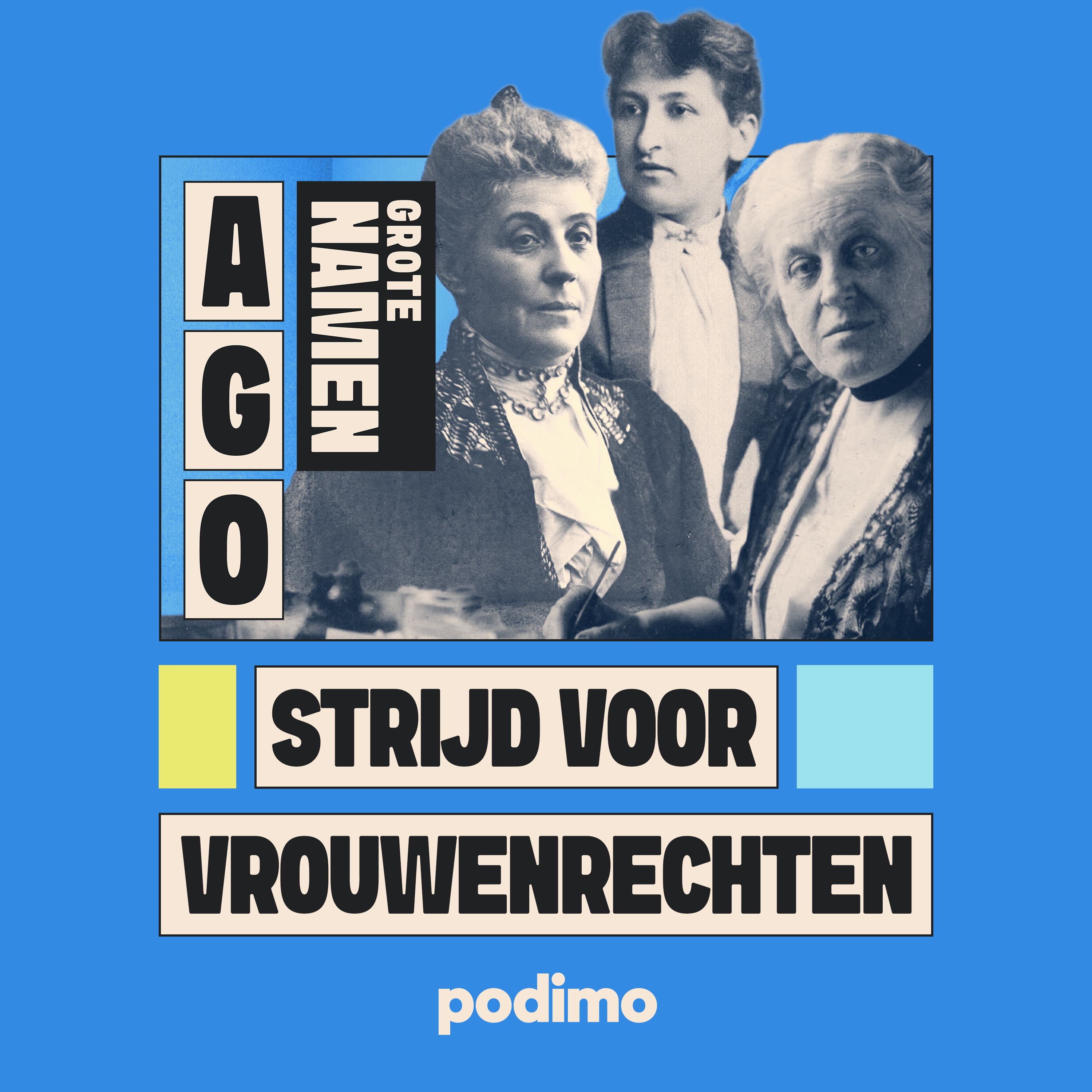 Strijders voor het vrouwenkiesrecht: Wilhelmina Drucker, Carrie Chapman Catt en Aletta Jacobs