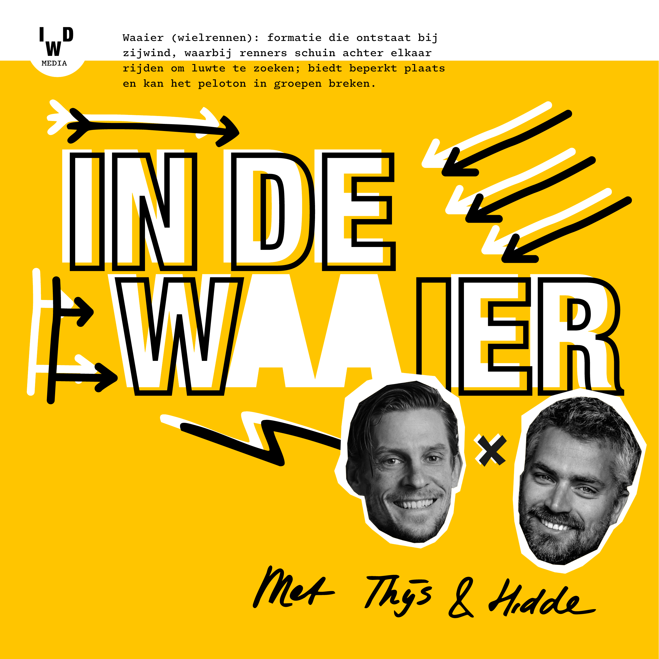 'Probeer maar 's met je koude fikken, al rijdend, je ketting erop te leggen'