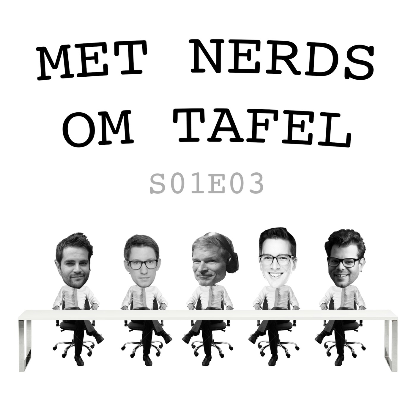 Met Nerds om Tafel - een podcast over technologie, wetenschap en popcultuur