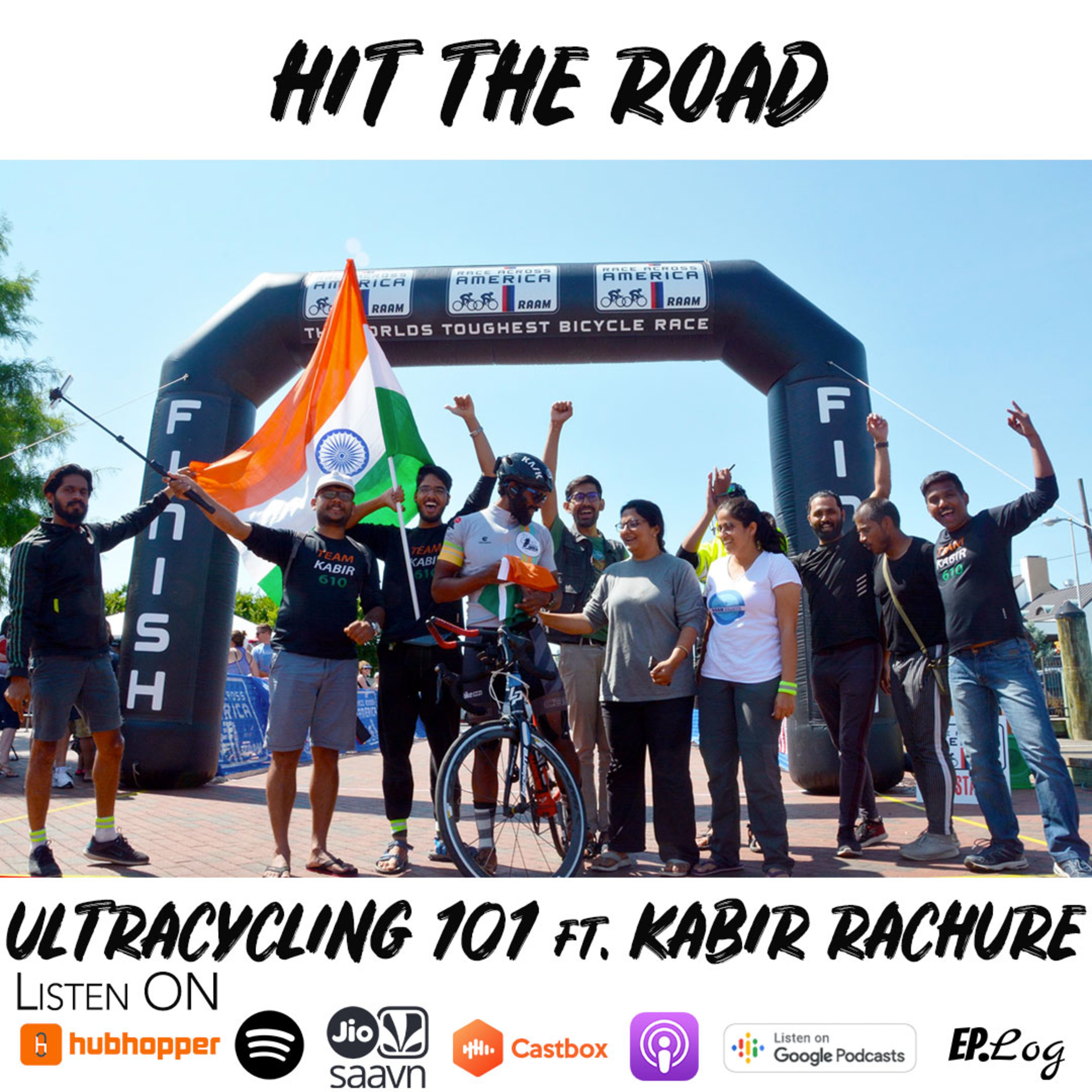 Ep.22 Ultracycling 101 with Kabir Rachure, Ultracyclist and RAAM Finisher