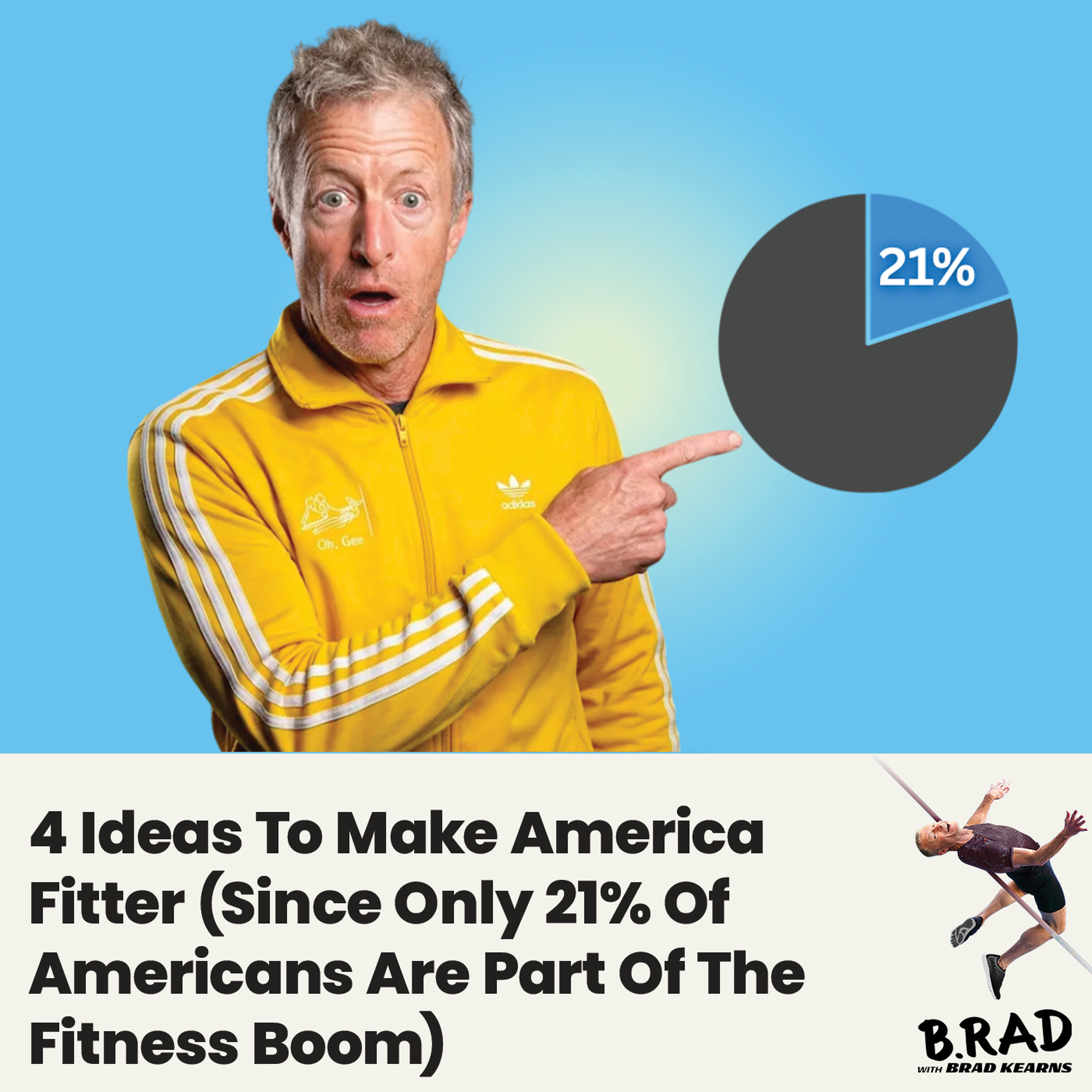 4 Ideas To Make America Fitter (Since Only 21% Of Americans Are Part Of The Fitness Boom) episode artwork