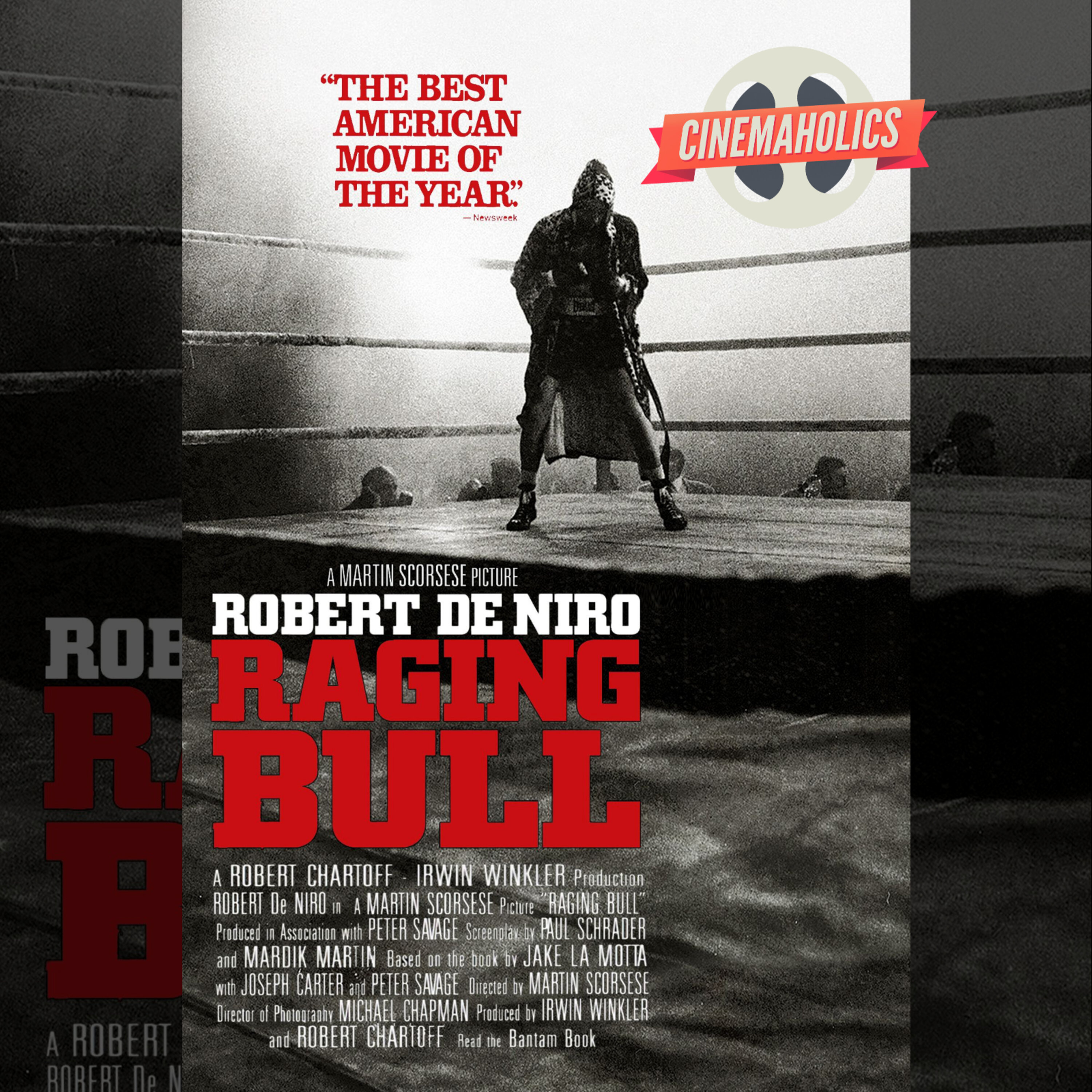 Raging Bull (1980), One Flew Over the Cuckoo's Nest (1975) episode artwork