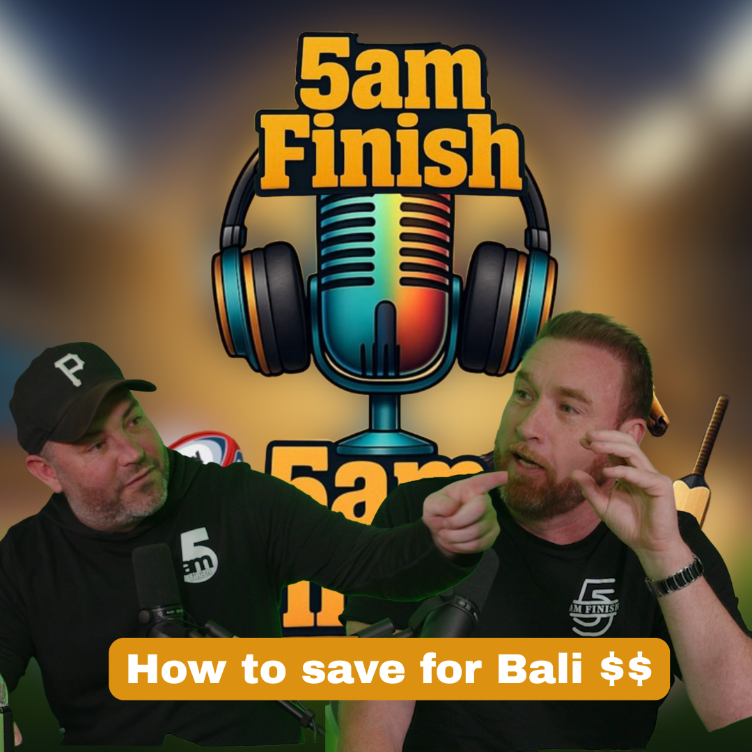 How To Save For A Bali Trip - 5am Finish