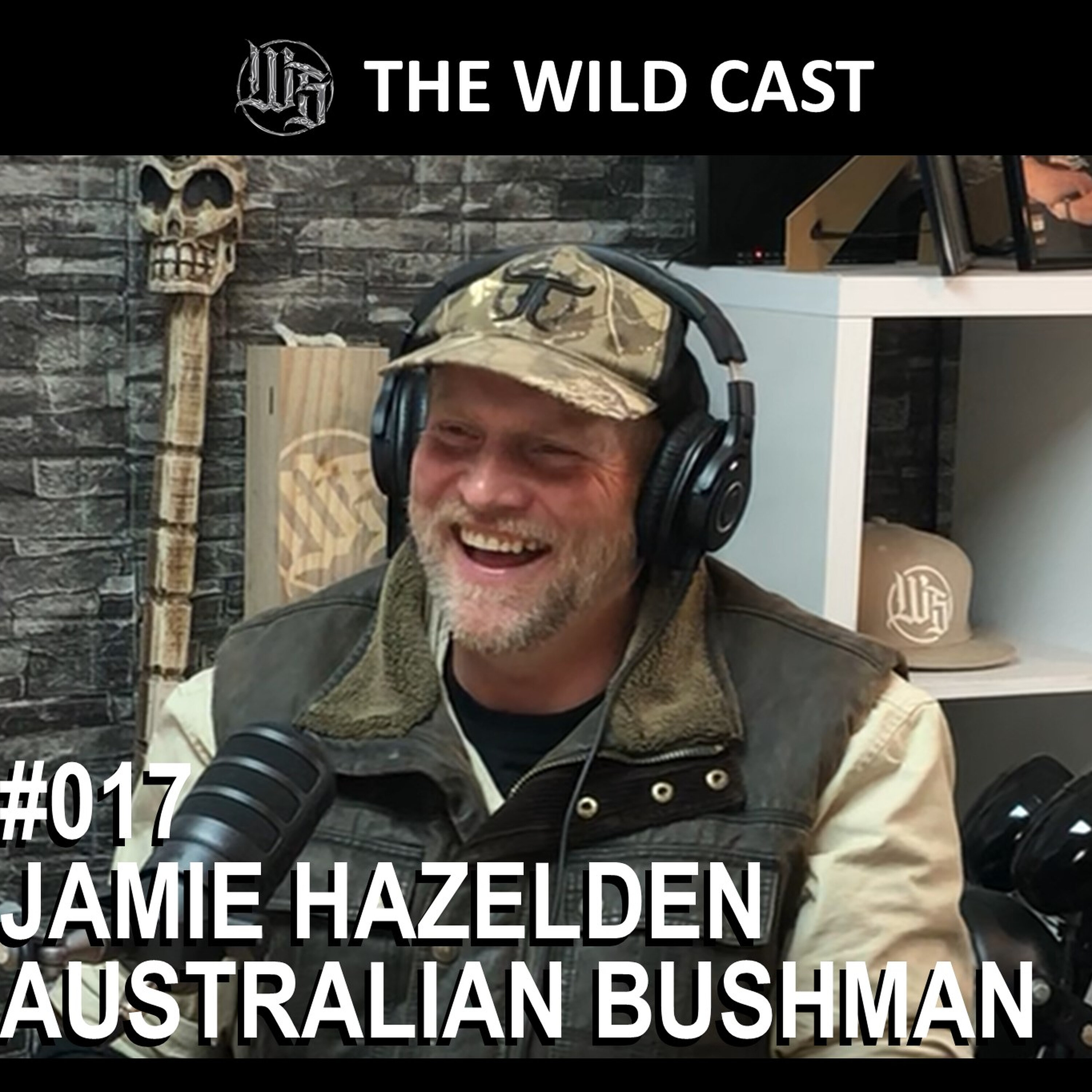 #017 Jamie Hazelden the Australian Bushman episode artwork