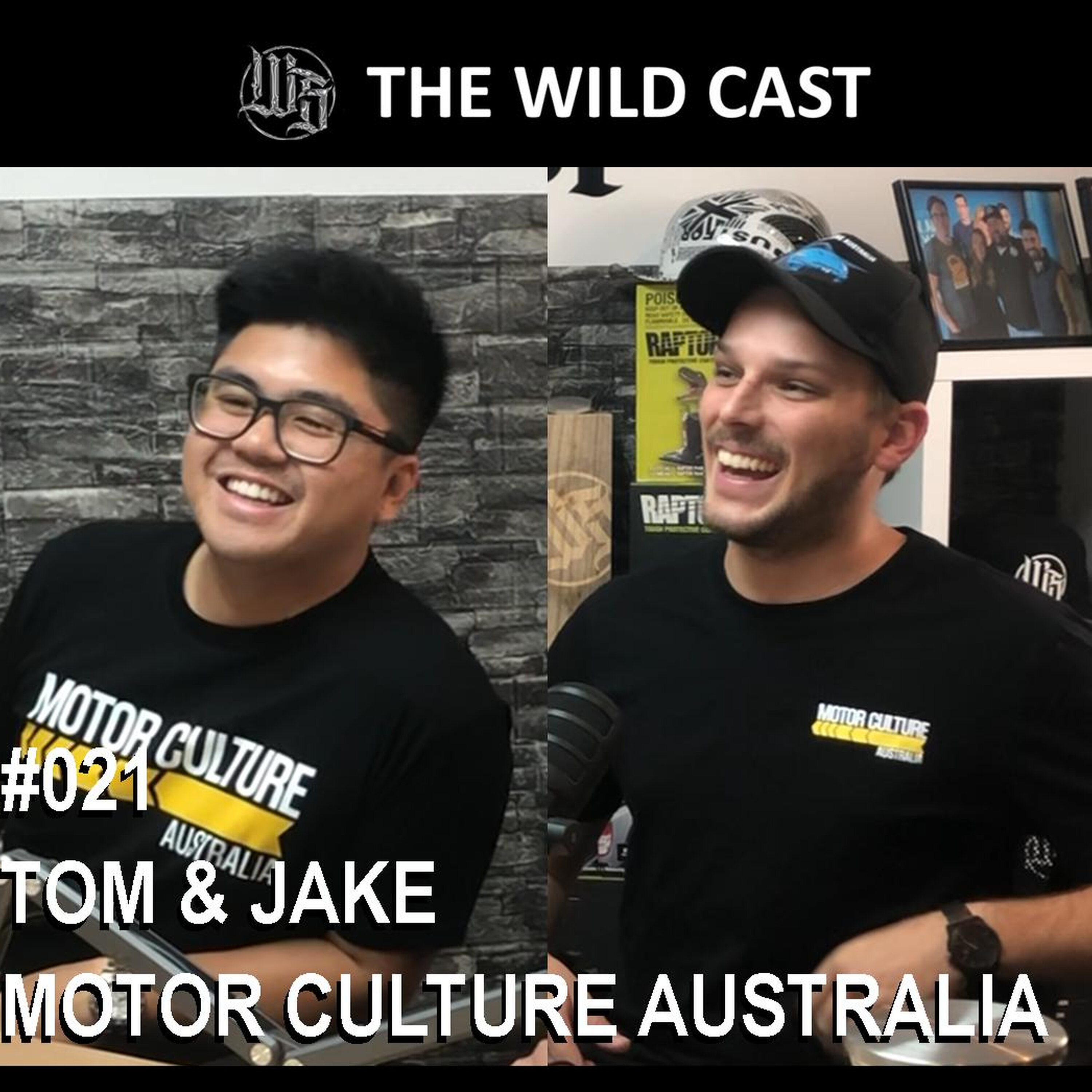 #21 The Wild Cast - Tom & Jake Motor Culture Australia episode artwork