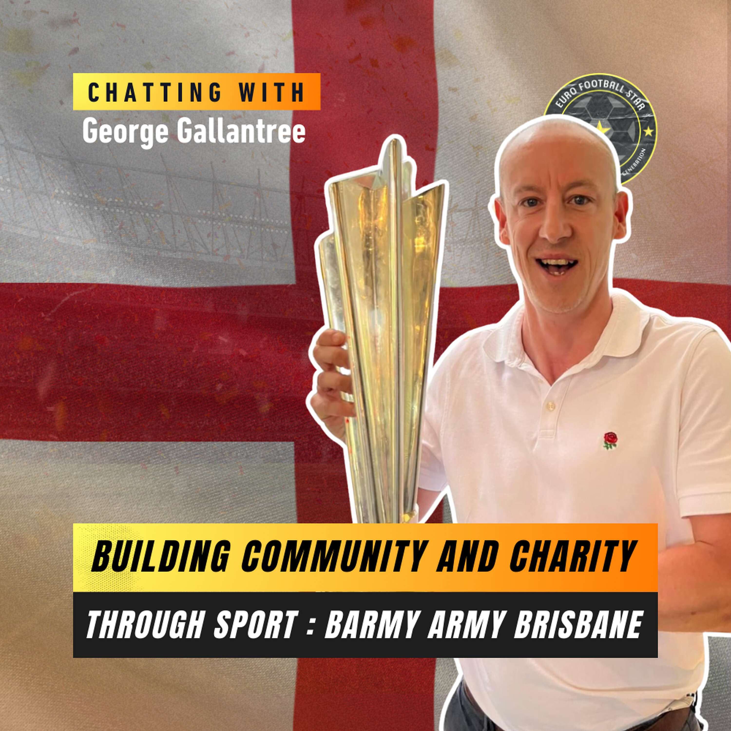 Brisbane's Barmy Army : Building Community and Charity Through Sport: episode artwork
