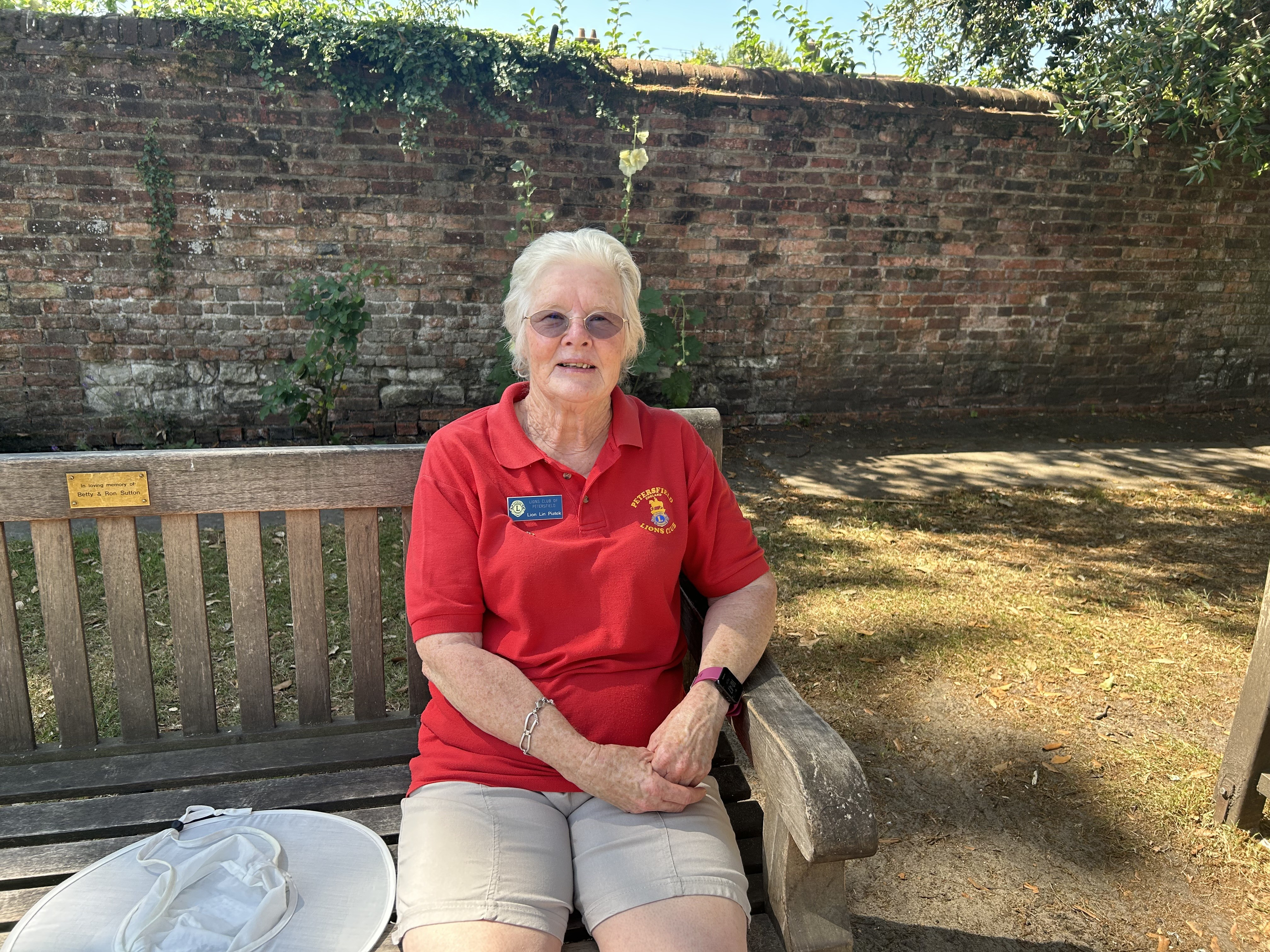 A roaring success: Lin Piatek is the new chair of the Lions of Petersfield Club