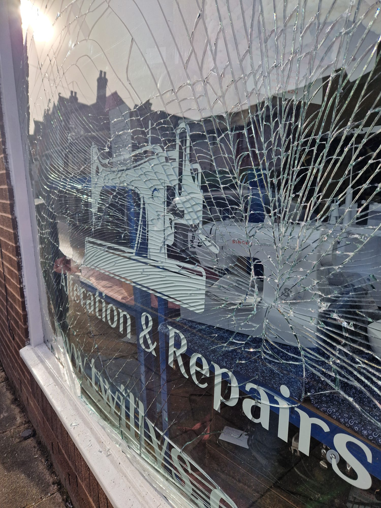 Explosion in Petersfield town centre