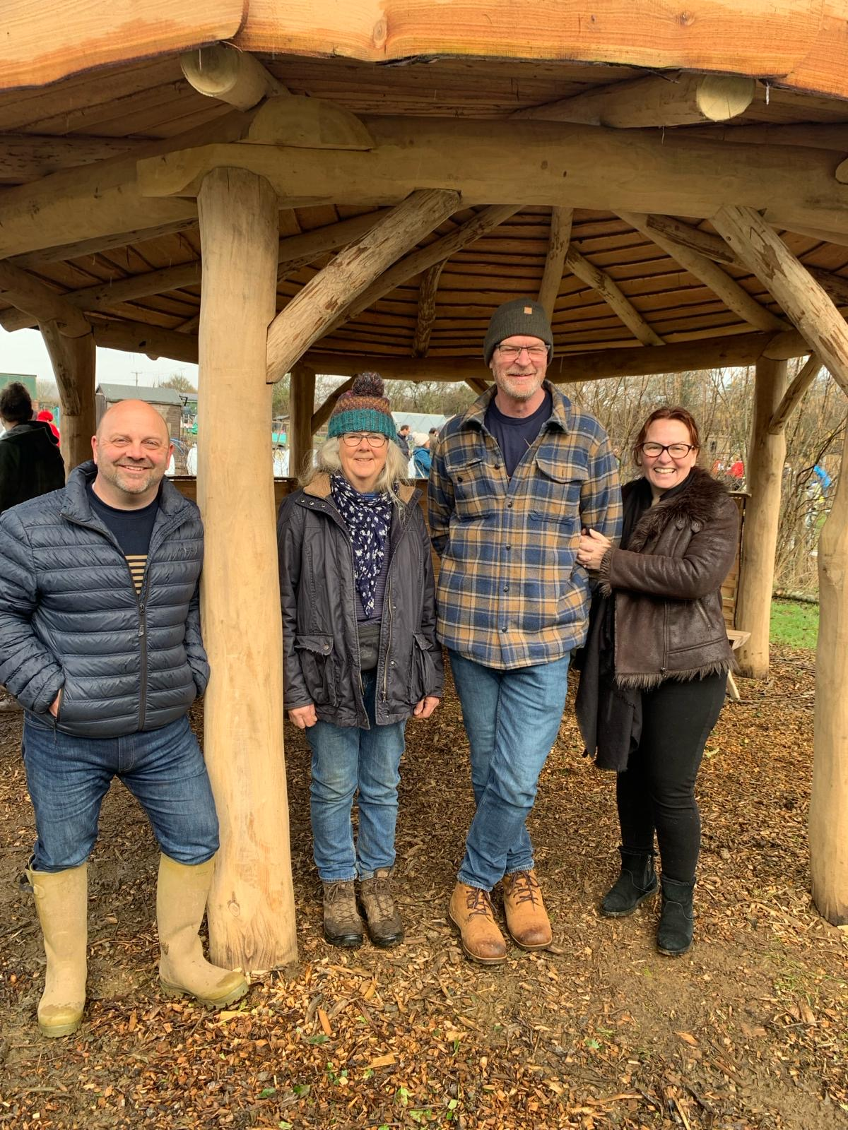Growing Together - mid March 2024: Petersfield Seed Swap, an eco shelter and a new allotmenteer